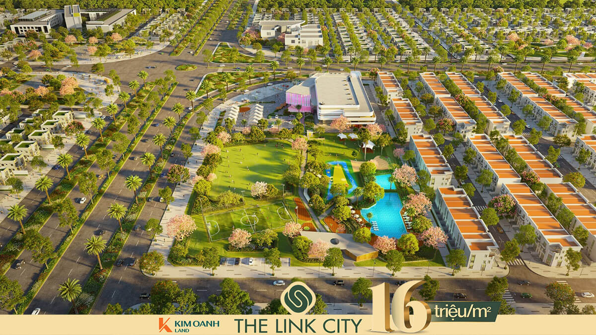 đô thị vệ tinh The Link City dầu giây